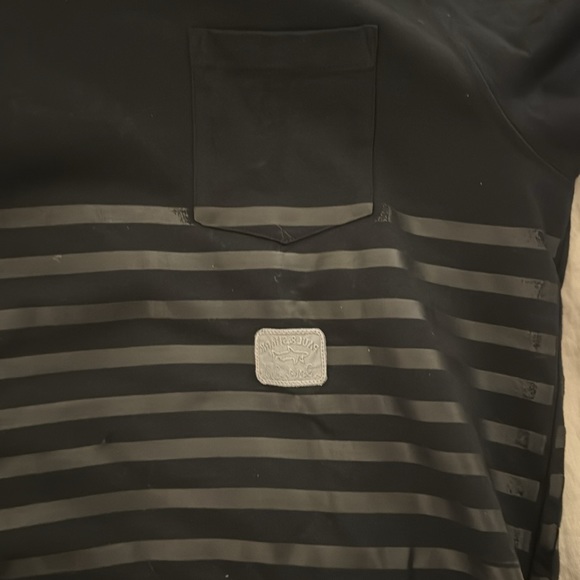 Paul & Shark X Nick Wooster. Men’s. Long sleeved black shirt - Picture 4 of 4